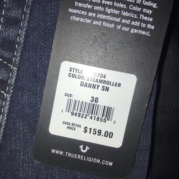 True religion jeans 36x30 - Picture 2 of 4